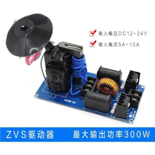 300W DC 12-24V 10A Tesla discharge coil ZVS drive DC high voltage discharge ignition drive module