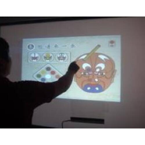 42 Inch Interactive Touch Foil overlay through glass, 4 points Capacitive Touch Screen Film