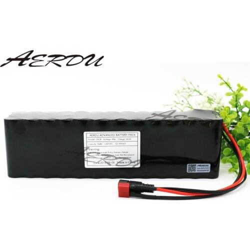AERDU 13S3P 48V 9.6Ah Lithium ion Battery Pack For MH1 54.6v E-bike Electric bicycle Scooter with 20A discharge BMS