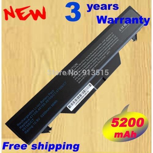 5200mah Battery FOR HP ProBook 4510 4510s 4515s 4710s CT HSTNN-1B1D HSTNN-OB89