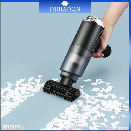 Car Vacuum Cleaner Wireless 8000Pa Handheld Mini Vaccum Cleaner For Car Home Desktop Cleaning Portable Vacuum Cleaner 4000Ma