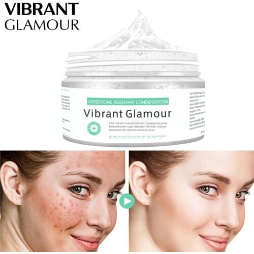 Vibrant Glamour Verbenone Rosemary Gel Acne Face Cream Blackheads Moisturizing Oil control Day Cream Shrink Pores Skin Care