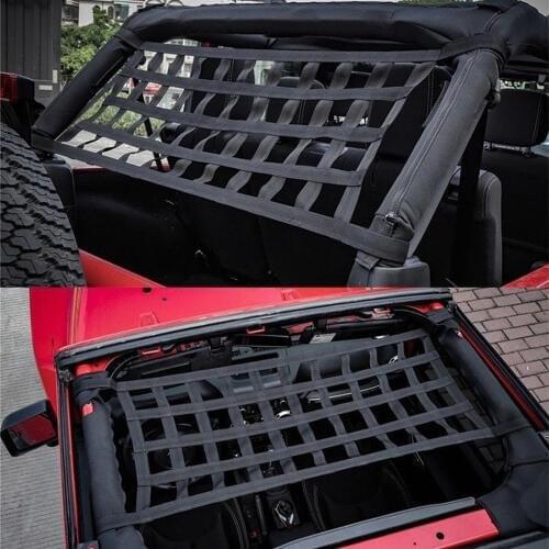 Car Roof Top Soft Cover Rest Fine-quality Bed Hammock for Jeep Wrangler JK 07-18