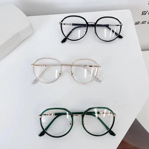 Blue Light Blocking Glasses Optical Glasses Frame Women Men Anti Blue Light Glasses Round Reading Glasses