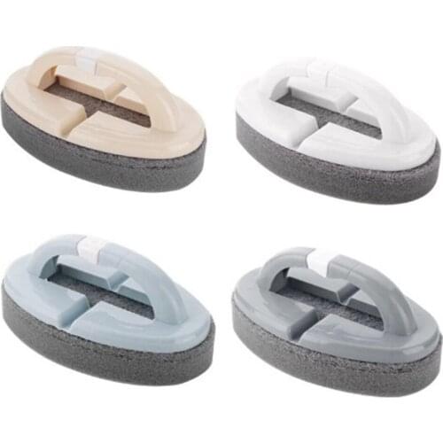 Strong Decontamination Folding Sponge Cleaning Brush Restroom Bathroom Cleaning Accessories Kitchen Cleaning Tools