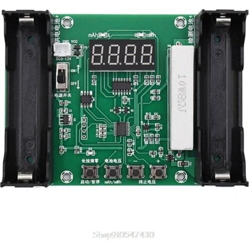 XH-M240 Battery Capacity Tester for 18650 Lithium mAh mWh Testing Digital Load Battery Monitor Discharge Meter O28 20 Dropship