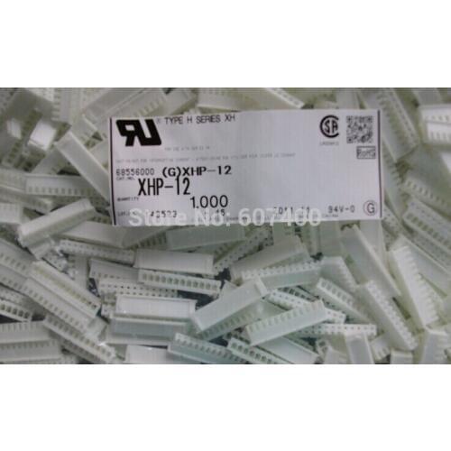 XHP-12 CONN HOUSING 2.5MM XH 12POS housings White color Connectors terminals housings 100% new and original parts