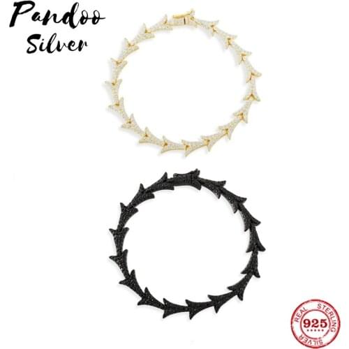 S925 Sterling Silver Jewelry 1:1 Copy, Dragon Tail Couple Bracelets For Women Jewelry Valentines Day Bracelet Mens Trend