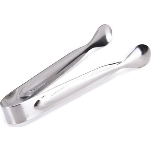 Stainless Steel Sugar Clamp Tongs Ice Coffee Bar Buffet Kitchen Clip