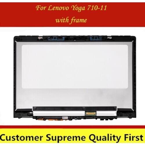 11.6'' For Lenovo Yoga 710-11isk Yoga 710-11 11ISK with frame 1920*1080 Lcd Display with Touch Panel Assembly