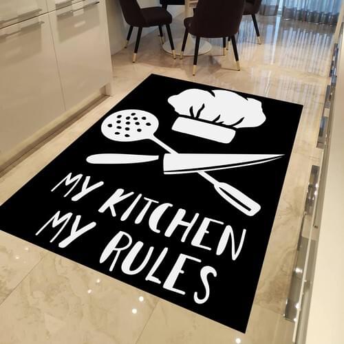 Andorra Kitchen Rug Washable Non-Slip Bottom Halı-Ahm549