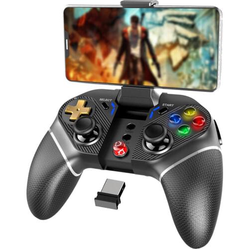 Ipega PG-9218 Wireless Game Controller Joystick for PS3 NS Console Bluetooth-compatible 5.0 Gamepads with 2.4G Receiver