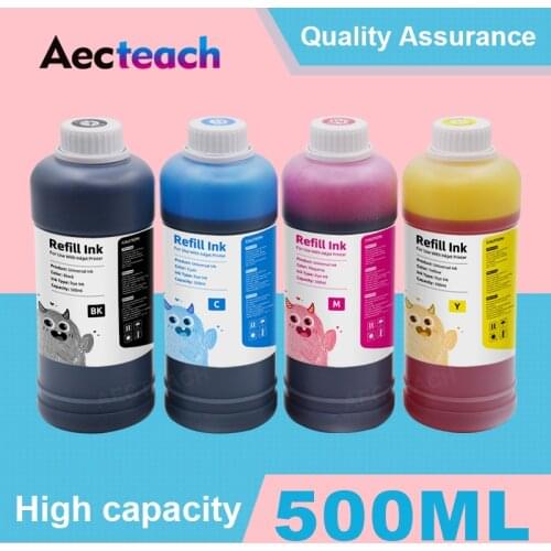 Aecteach Prtinter Ink Bottle For 800ml Ink Refill Kits For Canon PG 445 CL 446 PG 440 CL 441 PG 510 CL 511 40 41 XL Cartridges