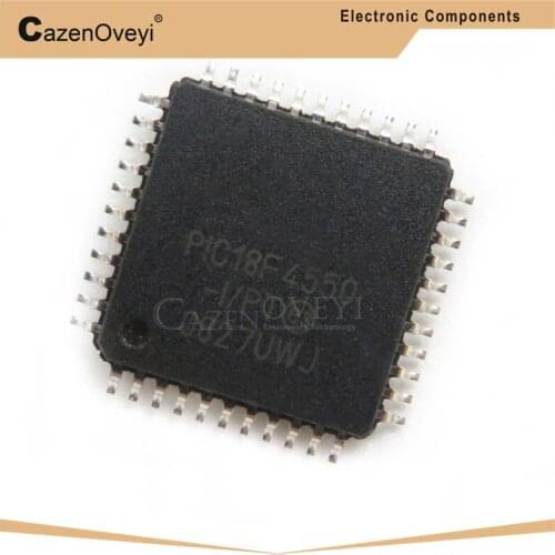 1pcs/lot PIC18F4550-I/PT PIC18F4550 QFP-44 In Stock