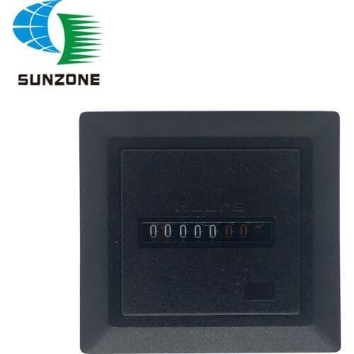 Generator Digital Timer Square Hour Counter HM-1 Digital 0-99999.9 Hour Meter Gauge AC220-240V