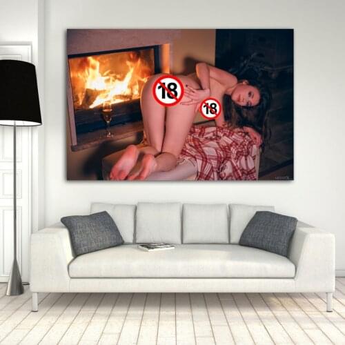 Beauty Wallpaper Print Sexy Girl Hot Body Photo Adult Picture Posters Canvas Wall Art Paintings for Home Room Decor