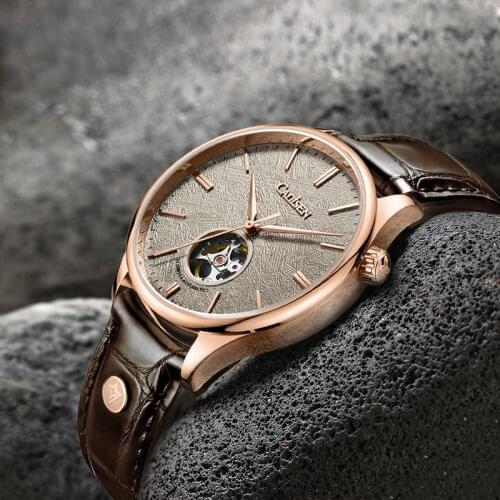 2021 New C8187 CADISEN DESIGN Top Luxury Brand Mens Automatic Watches Waterproof 50m Men Mechanical WristWatch Relogio Masculino