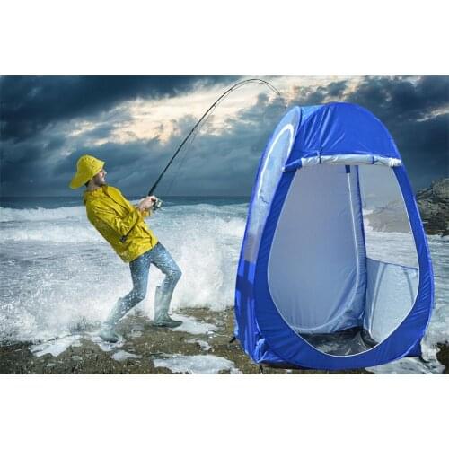 Ice Fishing Tent Camouflage Anti-mosquito Raft Set Up Rain-proof Sunscreen 2doors 2windows Pop Up Quick Open Outdoor Camping