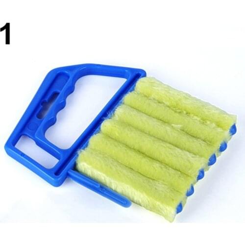Useful Microfibre Venetian Blind Cleaner Window Clean Brush Fan Air Conditioner Duster Shutter Cleaner Cleaning Brushes Portable