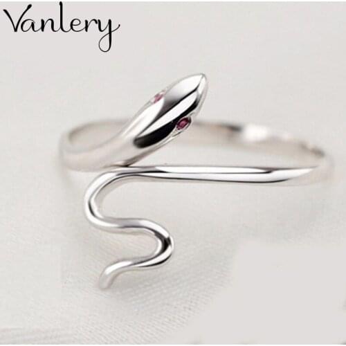 Luxury Brand Snake Rings For Women Wedding Statement Jewelry Valentines Gifts Lover Finger Ring