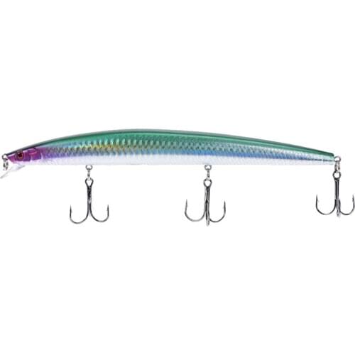 18cm/26g Minnow Fishing Lure Plastic Deep Sea Fishing Bait Floating Lure Tackle Hook Isca Artificial Bait 1pc