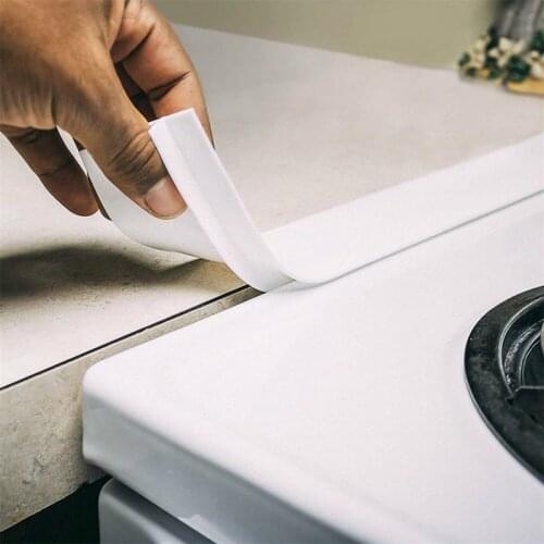 2Pcs Kitchen Silicone Stove Counter Gap Cover Heat Resistant Mat Oil Dust Water Seal Easy Clean Spills Between Counter