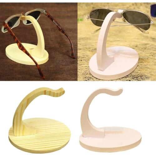 2pcs Wooden Rack Eyeglass Sunglass Holder Retainer/Spectacle Holder