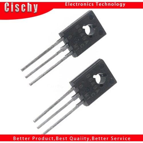 20pcs 2SB649A 2SD669A TO-126 (10pcs B649A + 10pcs D669A) Audio on tube