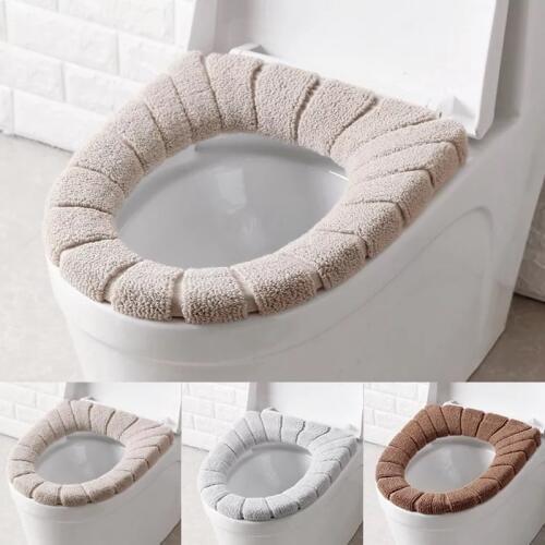 Universal Thick Toilet Seat Cover Winter Thick Soft Household WC Mat Universal Closestool Mat Seat Case Bathroom Accessories