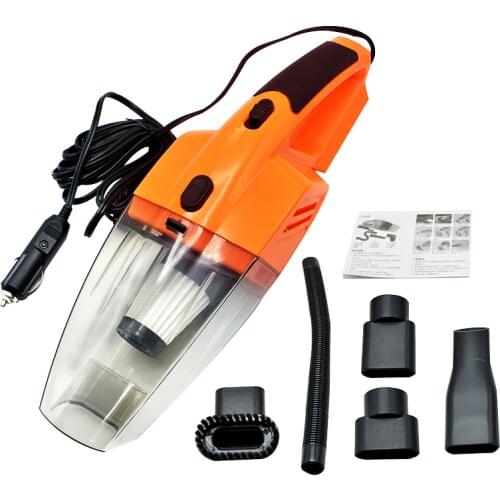 Car Vacuum Cleaner 120W Portable Handheld Vacuum Cleaner Wet and Dry Dual Use Car Vacuum Aspirateur Voiture 12V