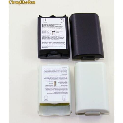 50pcs/lot For Xbox360 Game Controller Battery Pack Cover Shell Shield Case Kit For Xbox 360 Wireless Controller Battery Shell