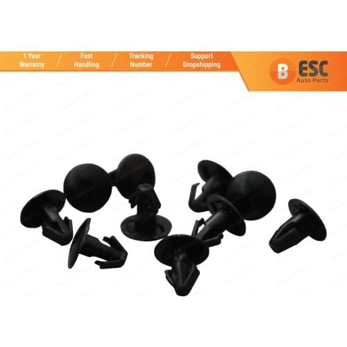 10 Pieces Weatherstrip Retainer 80850-CA003 for Nissan