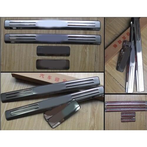 2005-2011 Stainless Steel Door Sill Scuff Plate Trim Fit for ford Focus 2 /Focus 3 2005 -2011