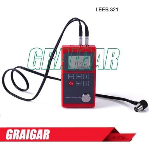 Plastic Ultrasonic Thickness Tester Leeb321 Resolution 0.1mm