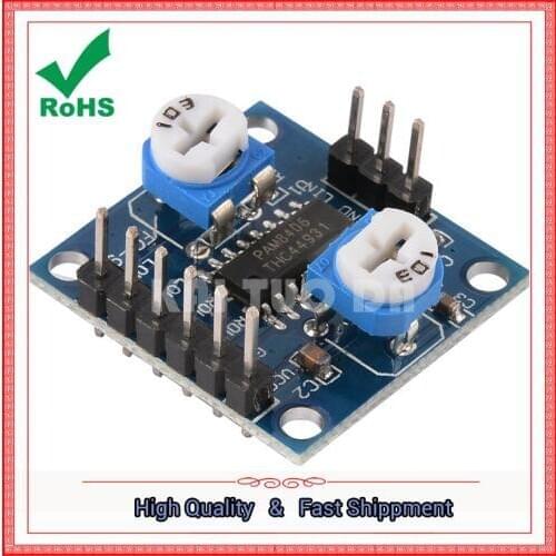 PAM8406 digital amplifier board 2*5w with volume potentiometer stereo no noise amplifier 5Wx2 Amplifiers module