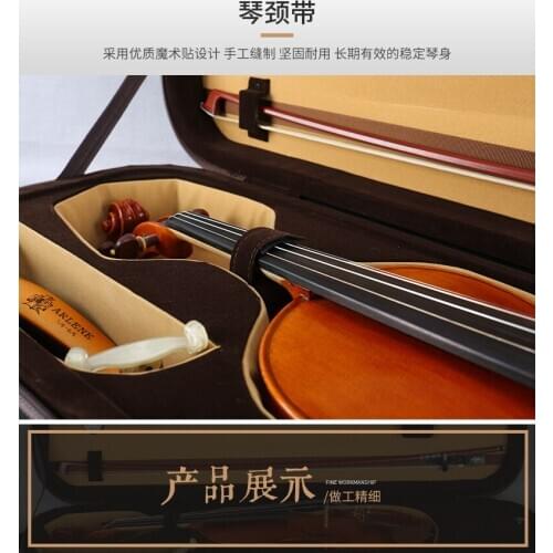Pm 900 Oxford lightweight compression violin case moisture-proof portable double shoulder 4 / 4 violin case