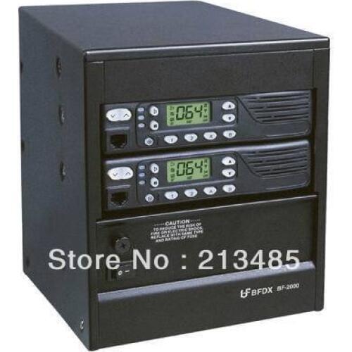 Repeater Beifeng BFDX BF-2000 VHF 150-170MHz 25Watts 99 Channel Two-way Radio Power Base Repeater with Duplexer