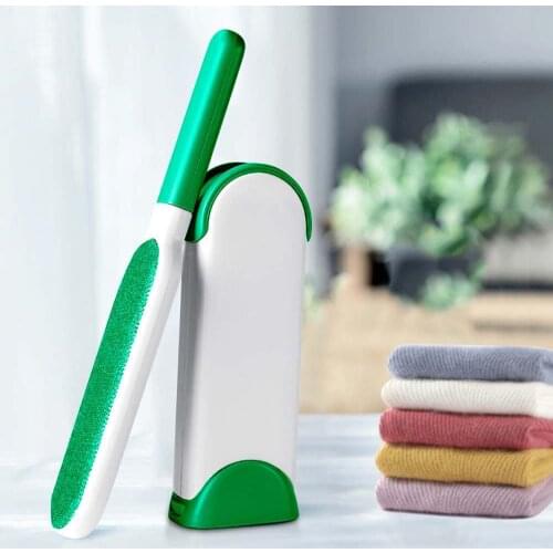 Dog Comb Tool Pet Hair Remover Brush Dog Cat Fur Brush Base Double-Side Home Furniture Sofa Clothes Cleaning Lint Brush