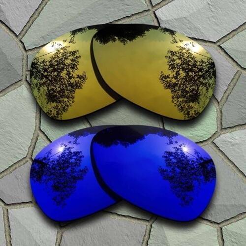 Yellow Golden&Violet Blue Sunglasses Polarized Replacement Lenses for Oakley Crosshair 2012