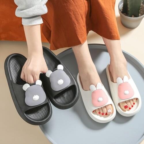 2021 Men Slippers Summer Beach Eva Soft Sandals Leisure Ladies Indoor Bathroom Anti-slip Sandalias Mujer Man Shoes