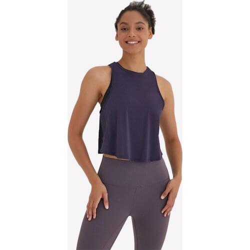 Summer Womens Sleeveless Tank Top Casual Comfortable Off The Shoulder T-Shirt Loose Quick Dry Top d88