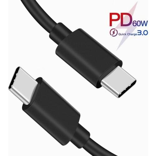 USB Type C Charger Cable for Redmi note 8 Samsung Quick Charge 3.0 USB C Fast Charging Cable USB Type-C Wire For Huawei