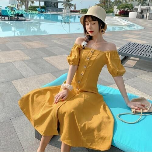 Summer 2021 Womens Designer Clothes Harajuku Cotagecore Vintage Sukienka Fairy Aesthetic Korean Style Elegant White Dress