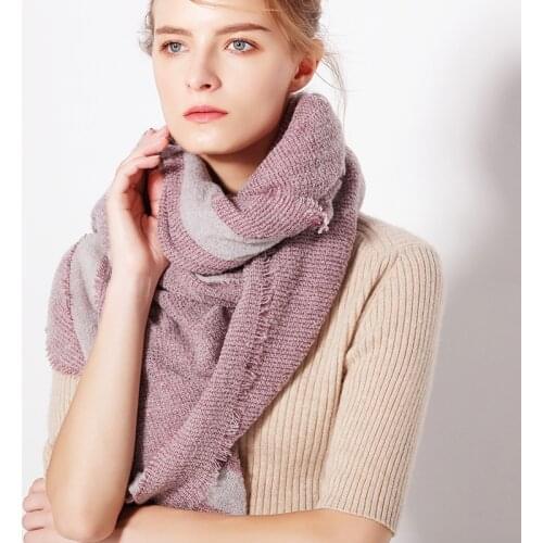 Winter 100% Pure Wool Scarf Fabric Soft And Delicate Shawl Scarf New Ladies Scarves Keep Warm, Casual And Comfortable