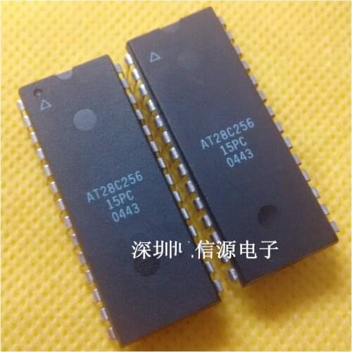 10PCS AT28C256-15PC DIP-24 AT28C256-15 DIP24 AT28C256 new and original