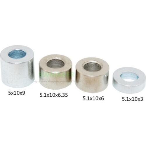 10pcs Openbuilds aluminum spacers 3mm/6mm/1/4''/6.35mm/7mm/8mm