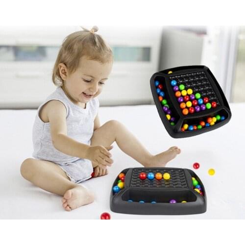 2021 New Educational Childrens Toys Rainbow Bridge Desktop Interactive Attention Training Eliminate Fun Toys for Kids Gifts