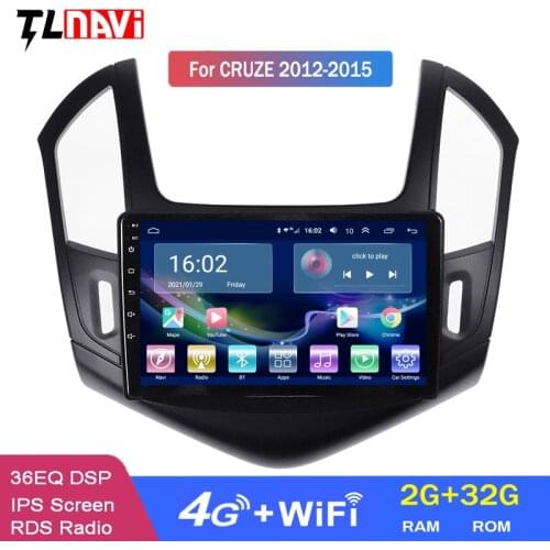 4G LTE 2G RAM Android 10 Car DVD Player For Chevrolet Cruze 2012 2013 2014 2015 Radio GPS Navigation Mirror Link