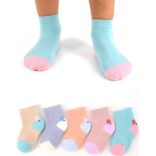 5Pair/lot New girls and boys baby sock winter warm baby sock