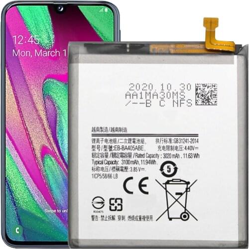 EB-BA405ABE Battery For Samsung Galaxy A40 A405F Battery Replacement Repair Part